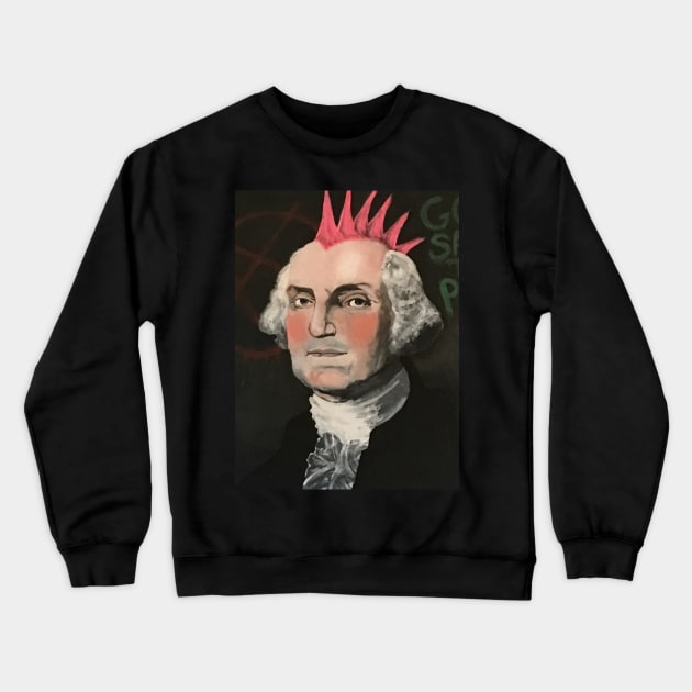 Punk Washington Crewneck Sweatshirt by Deadboyep